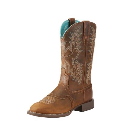 Ariat Heritage Stockman - Western Laarzen Bruin Dames - 27985-675